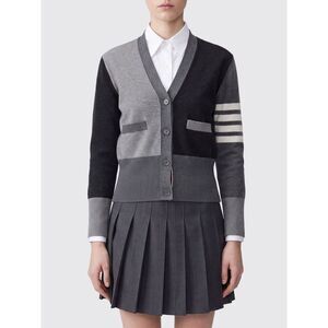 Thom Browne Sweater Woman Grey